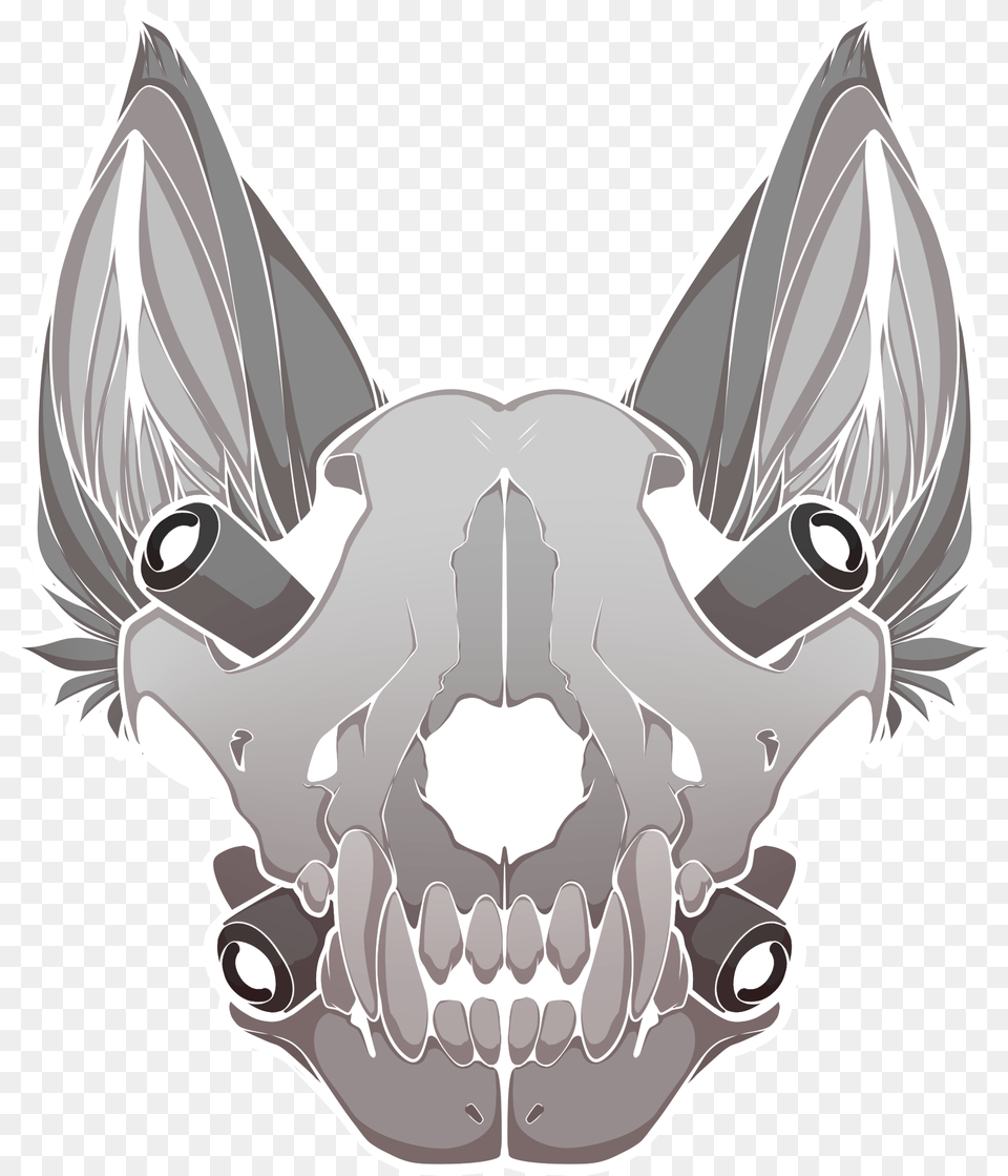 Animal Skull Dog Skull Transparent, Accessories, Art, Baby, Person Free Png