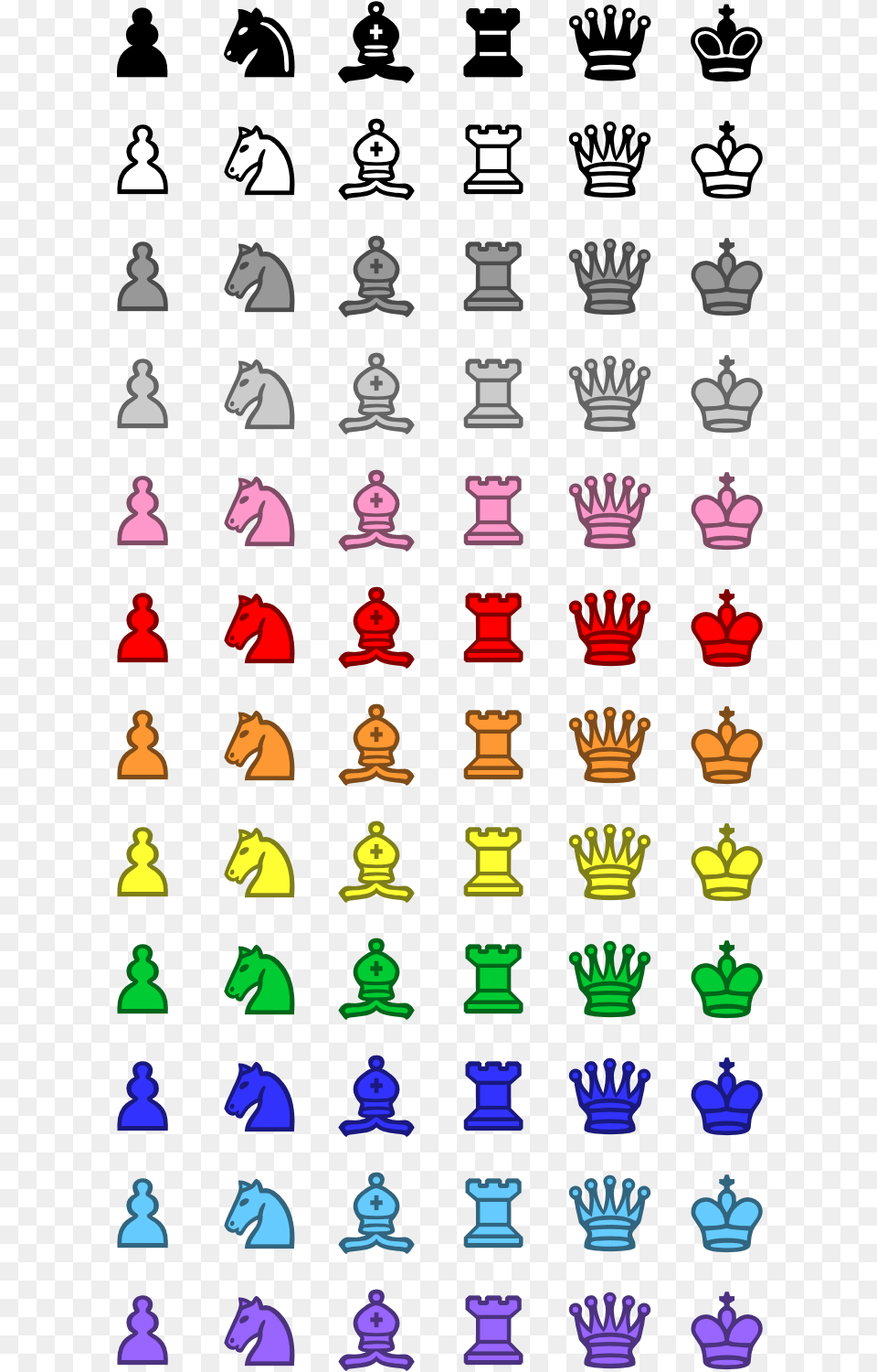 Animal Sprite Sheet, Chess, Game Free Png