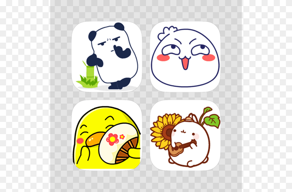Animal Sticker Pack, Mammal, Giant Panda, Bear, Wildlife Free Png