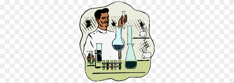 Animal Testing Drawing Experiment Laboratory, Adult, Male, Man, Person Free Transparent Png