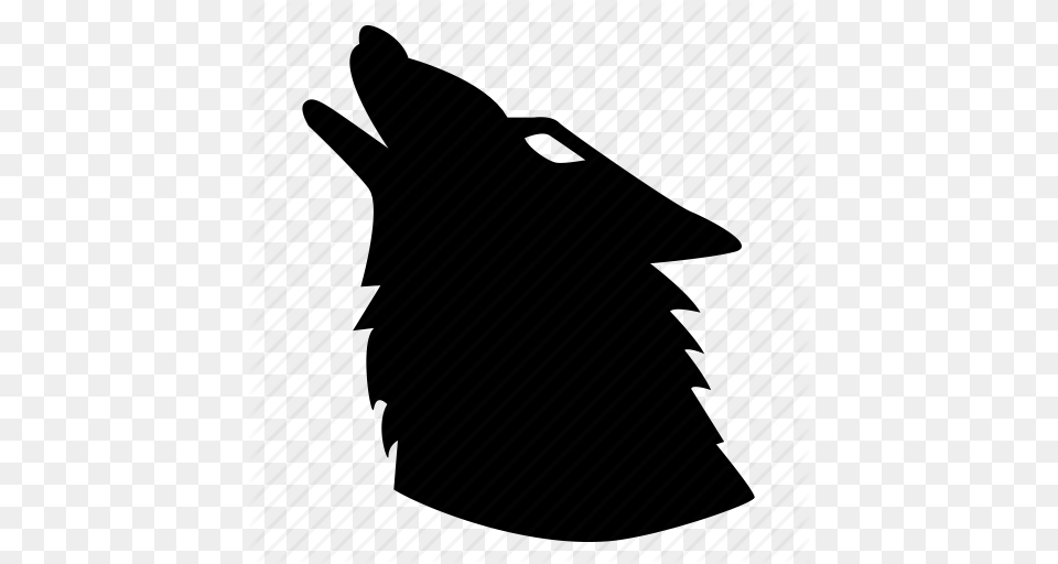 Animal Wolf Icon, Silhouette Free Png Download