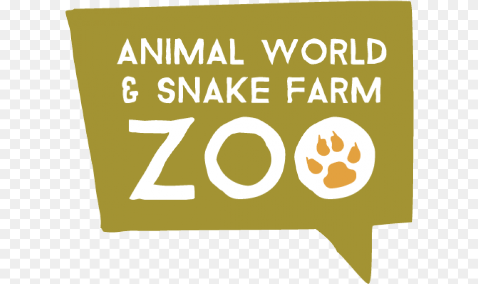 Animal World And Snake Farm Zoo Logo, Text, Symbol, Number Png Image