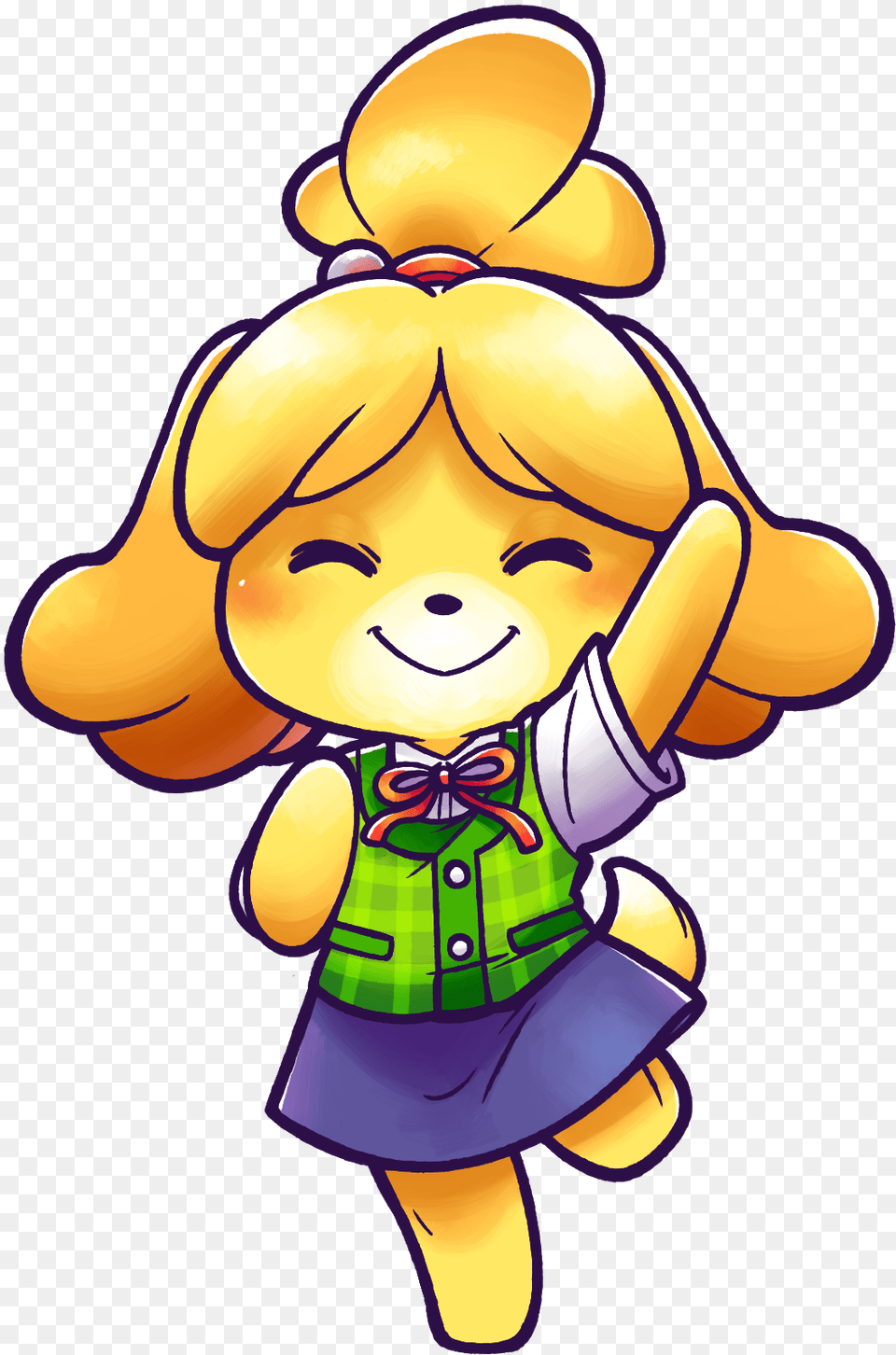 Animalcrossing Cute Isabelle Animal Crossing, Baby, Person, Cartoon, Face Png Image