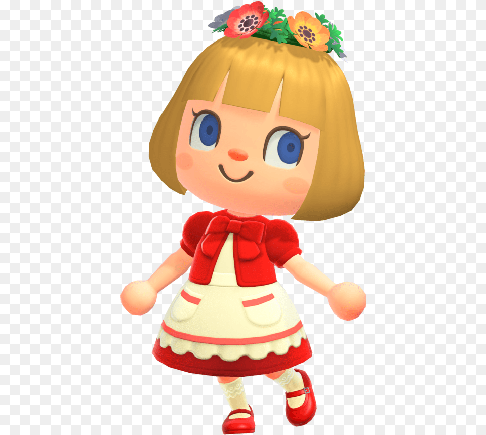 Animalcrossingnewhorizons Characterartwork02 Cottagecore Animal Crossing Villagers, Doll, Toy, Baby, Person Png Image