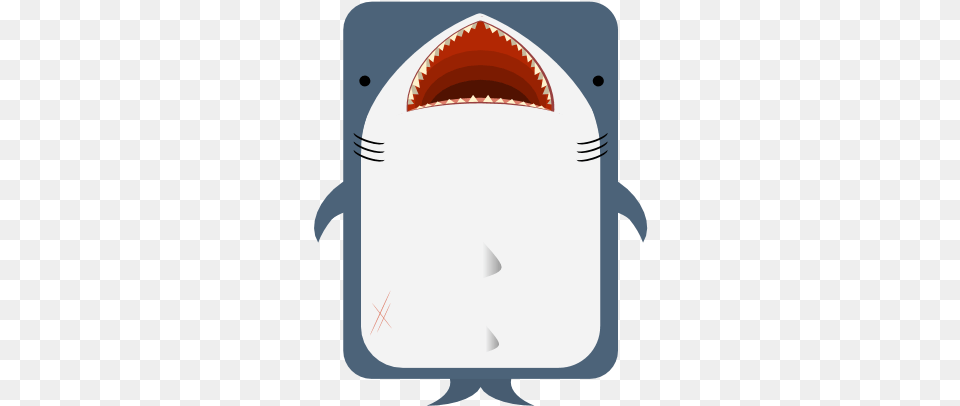 Animalgreat White Shark, Envelope, Mail Free Png Download