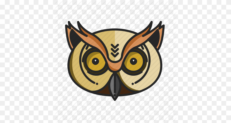 Animalpack Forest Night Nocturnal Ovo Owl Woods Icon, Animal, Beak, Bird Png Image