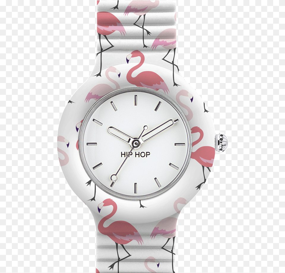 Animals Addicted Flamingo Orologio Hip Hop Fenicotteri, Arm, Body Part, Person, Wristwatch Free Png Download