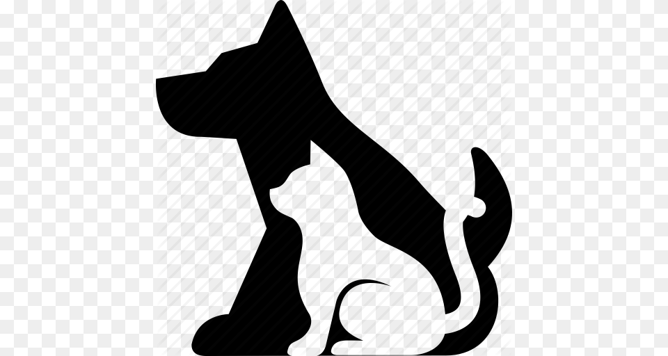 Animals Cat Dog Domestics Pet Pets Icon, Silhouette, Hardware, Electronics, Mammal Png