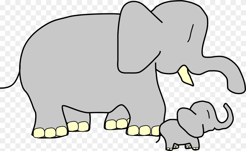 Animals Clipart, Animal, Elephant, Mammal, Wildlife Free Png Download
