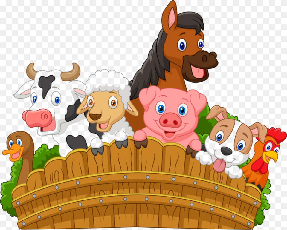 Animals Farm Cartoon, Animal, Bear, Mammal, Wildlife Free Transparent Png