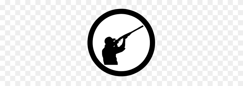 Animals Hunting Silhouette, Weapon, Firearm, Rifle Free Png