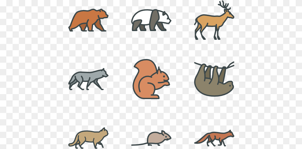 Animals Icon, Animal, Antelope, Mammal, Wildlife Free Transparent Png