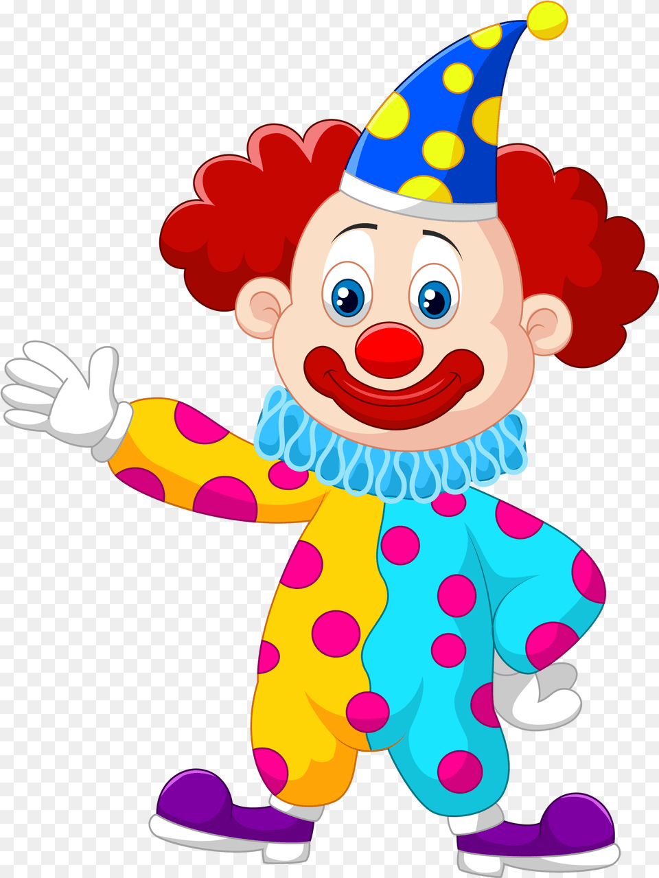Animals In Circus Animated Clipart Clown Cartoon, Performer, Person, Baby, Face Png Image