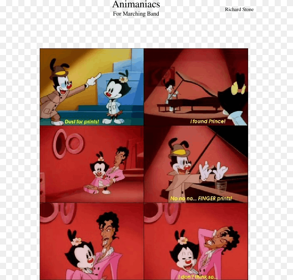 Animaniacs Fingerprints, Publication, Book, Comics, Adult Png