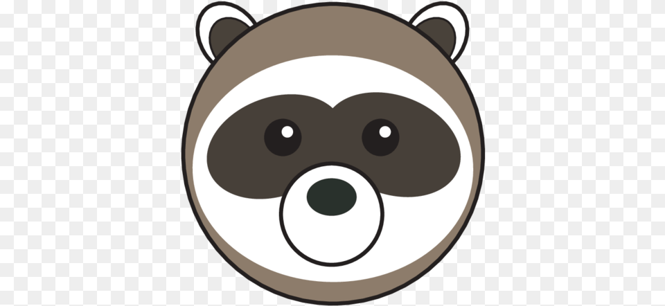 Animaru Raccoon Cartoon, Disk Free Png Download
