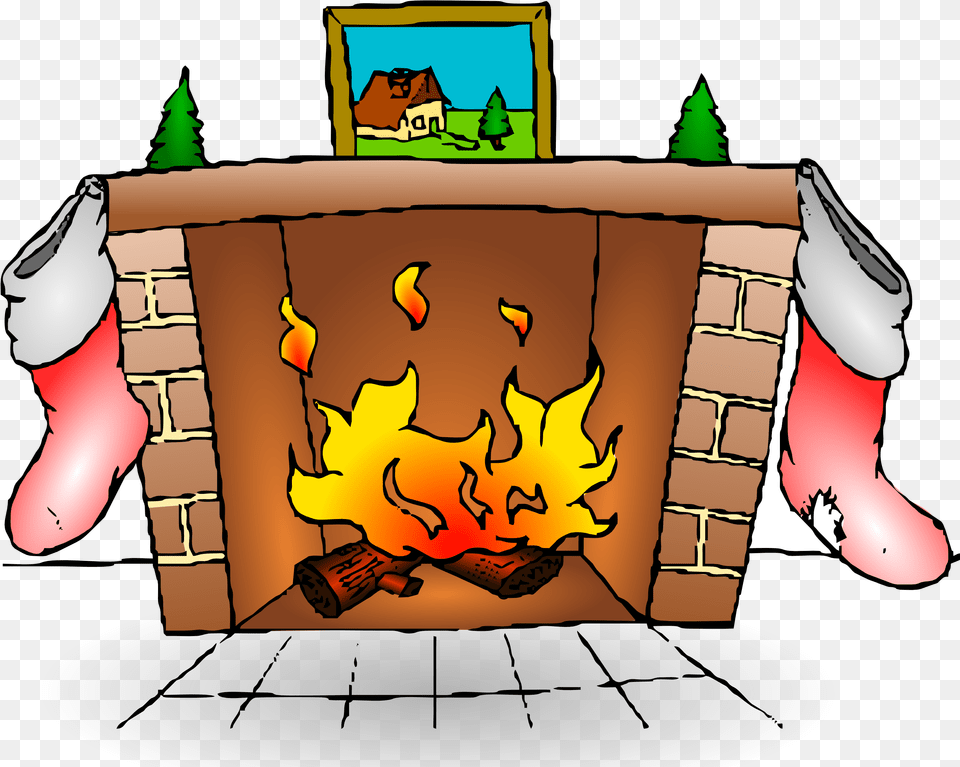 Animated, Fireplace, Indoors, Face, Head Free Png