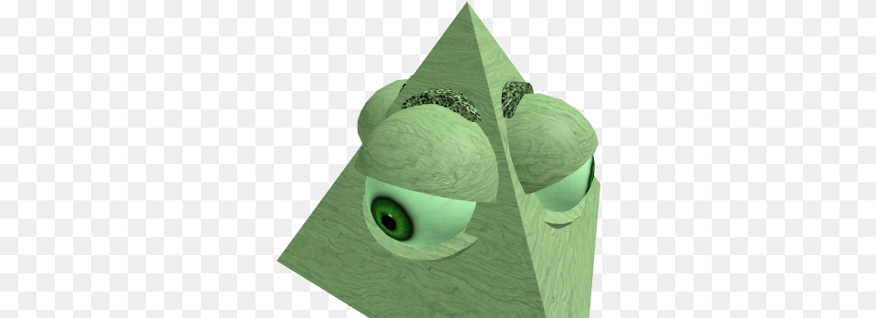 Animated All Seeingeye Roblox Stuffed Toy, Triangle, Clothing, Hat, Art Free Png