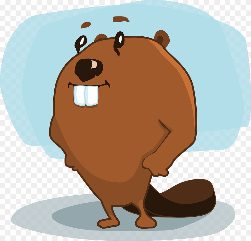 Animated Animal 4 Image Moving Cartoon Animals, Mammal, Rodent, Beaver, Wildlife Free Transparent Png