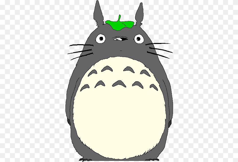 Animated Anime Art Sticker Gif Totoro, Baby, Face, Head, Person Png Image