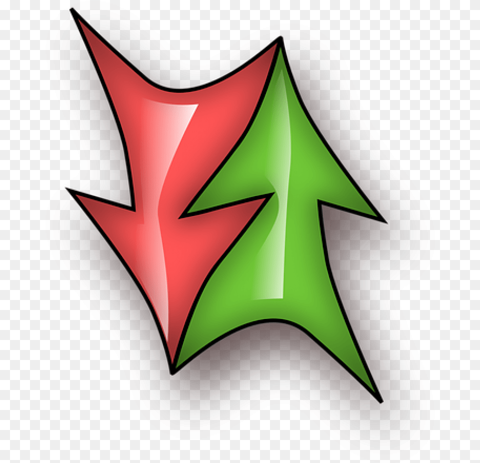 Animated Arrow Up And Down, Symbol, Star Symbol Free Transparent Png