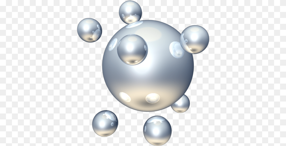 Animated Atom 3d Atom, Accessories, Sphere, Jewelry, Pearl Free Transparent Png
