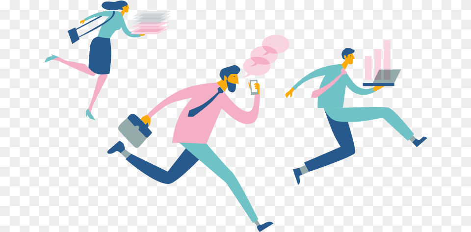 Animated Brainstorming Image For Running, Person, Art Free Png Download