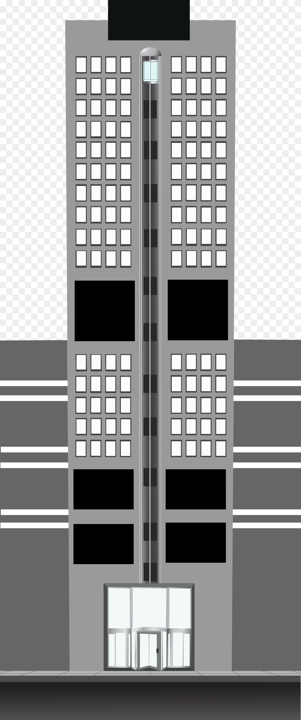 Animated Building, Architecture, City, Condo, High Rise Free Transparent Png