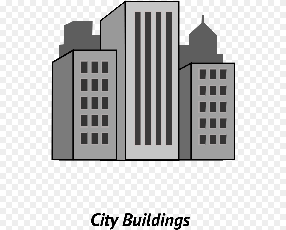 Animated Buildings, Architecture, Office Building, Metropolis, Urban Free Png Download
