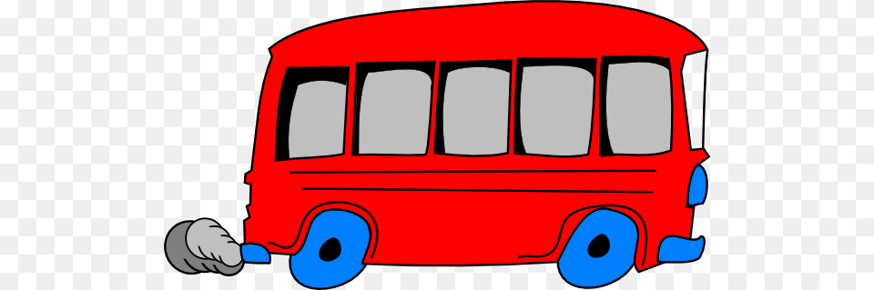 Animated Bus Clipart, Minibus, Transportation, Van, Vehicle Free Transparent Png