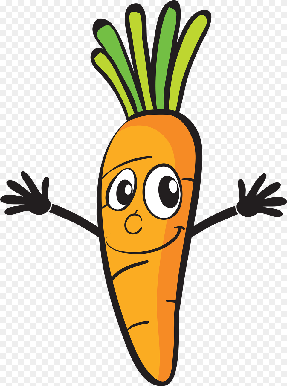 Animated Carrot Clipart Carrot Cartoon Transparent Background, Food, Plant, Produce, Vegetable Free Png