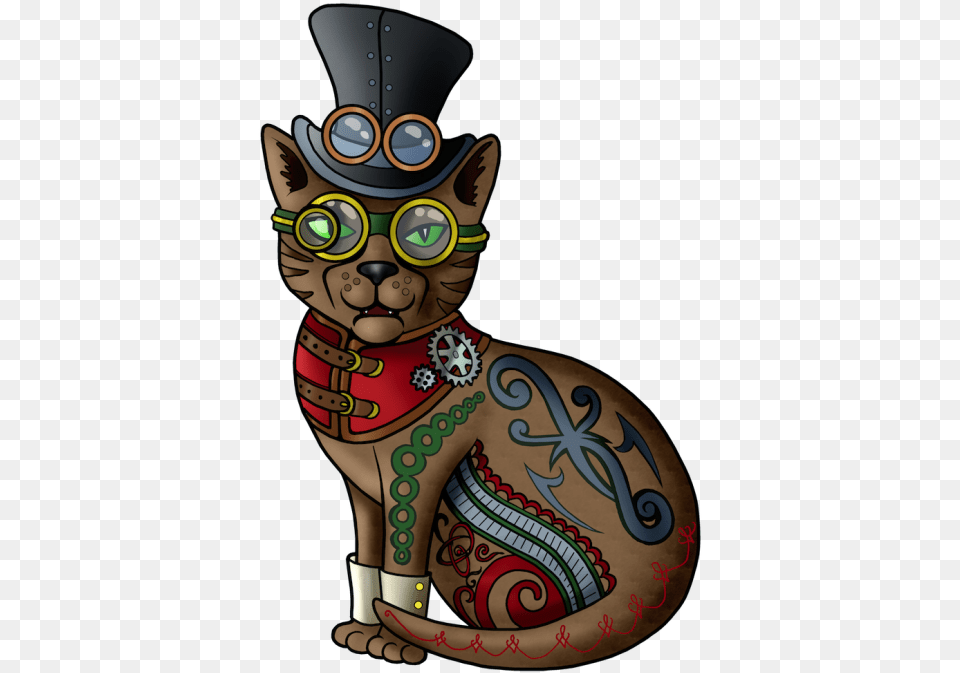 Animated Catbot Mkiii Cartoon Steam Punk Cats, Animal, Cat, Pet, Mammal Png