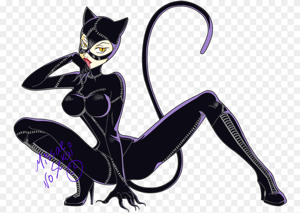 Animated Catwoman, Publication, Book, Comics, Person Free Transparent Png