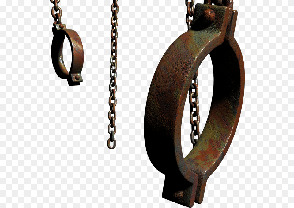 Animated Chain 3d Model Handcuffs With Chains, Bronze, Accessories, Jewelry, Necklace Png