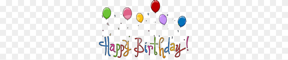 Animated Clipart Happy Birthday Animated Birthday Clip Art, Balloon, Paper, Confetti Free Png