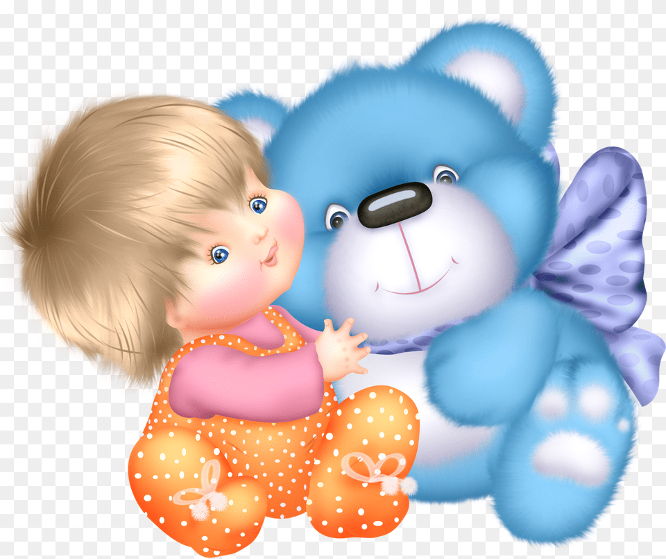 Animated Cute Teddy Bears, Toy, Doll, Face, Head Free Transparent Png