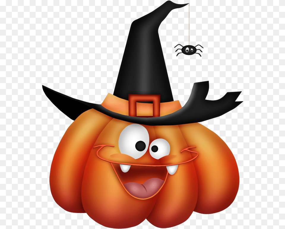 Animated Emoji Gif Halloween Imgenes De Halloween Animadas, Food, Plant, Produce, Pumpkin Free Png Download