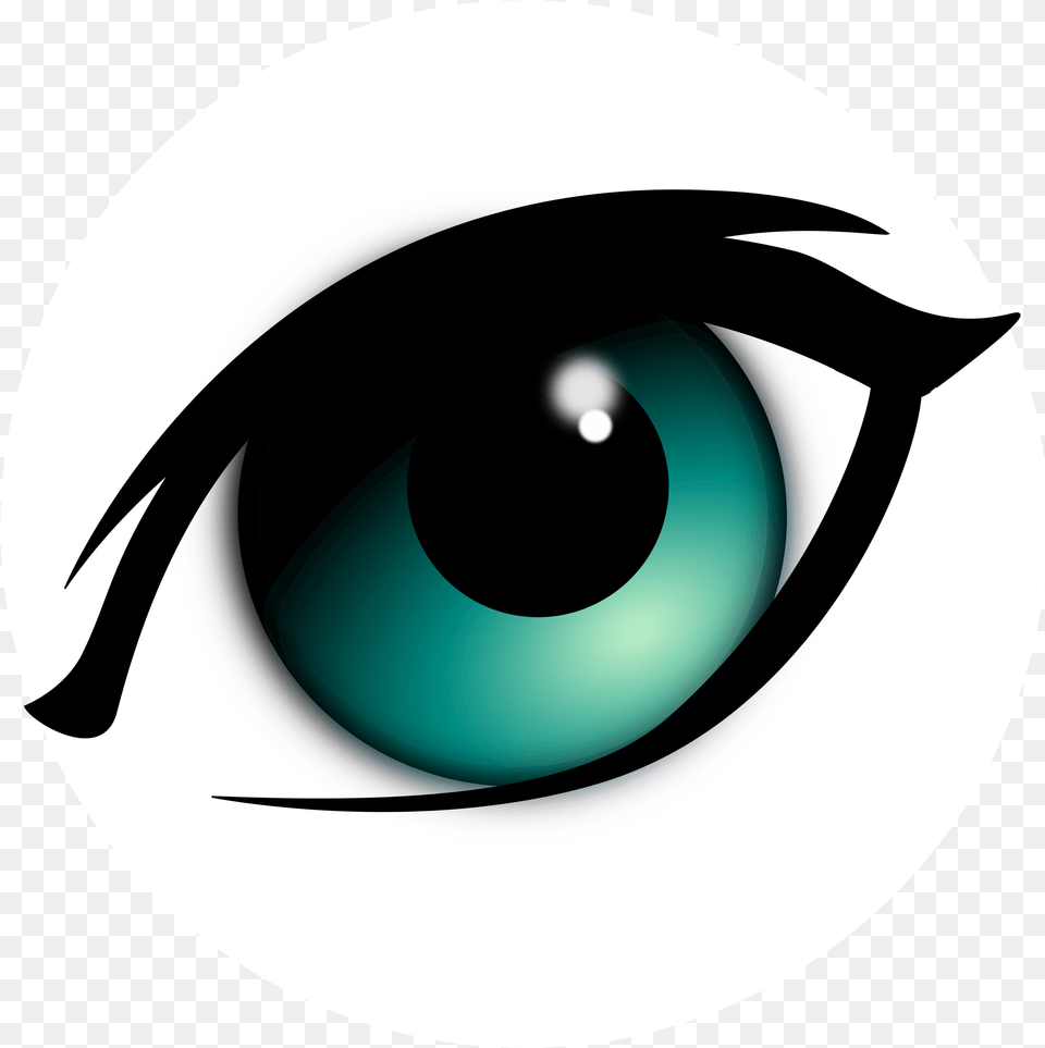 Animated Eyes Blue Cartoon Cartoon Eye, Contact Lens, Disk Free Transparent Png