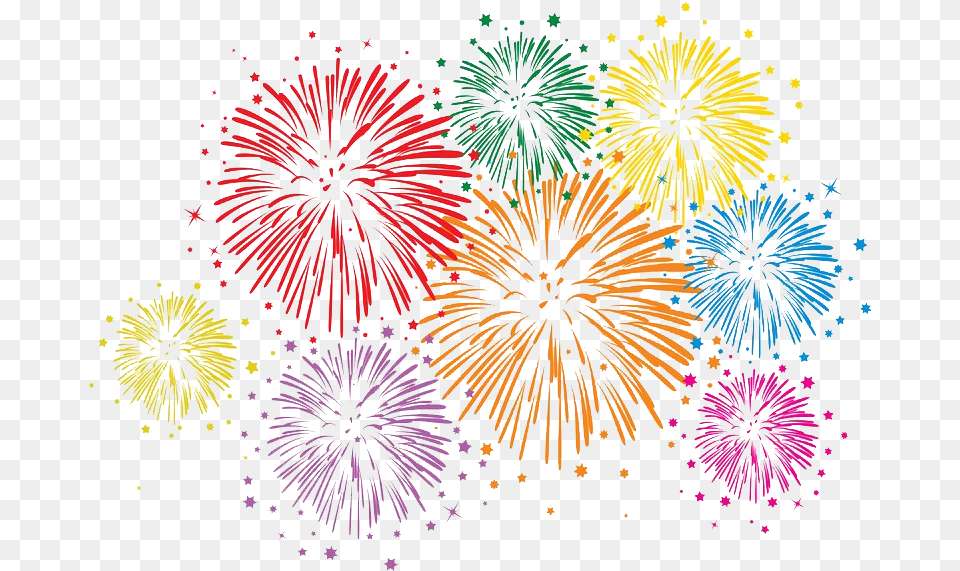 Animated Fireworks Transparent Image Arts Fireworks With No Background, Plant Free Png Download