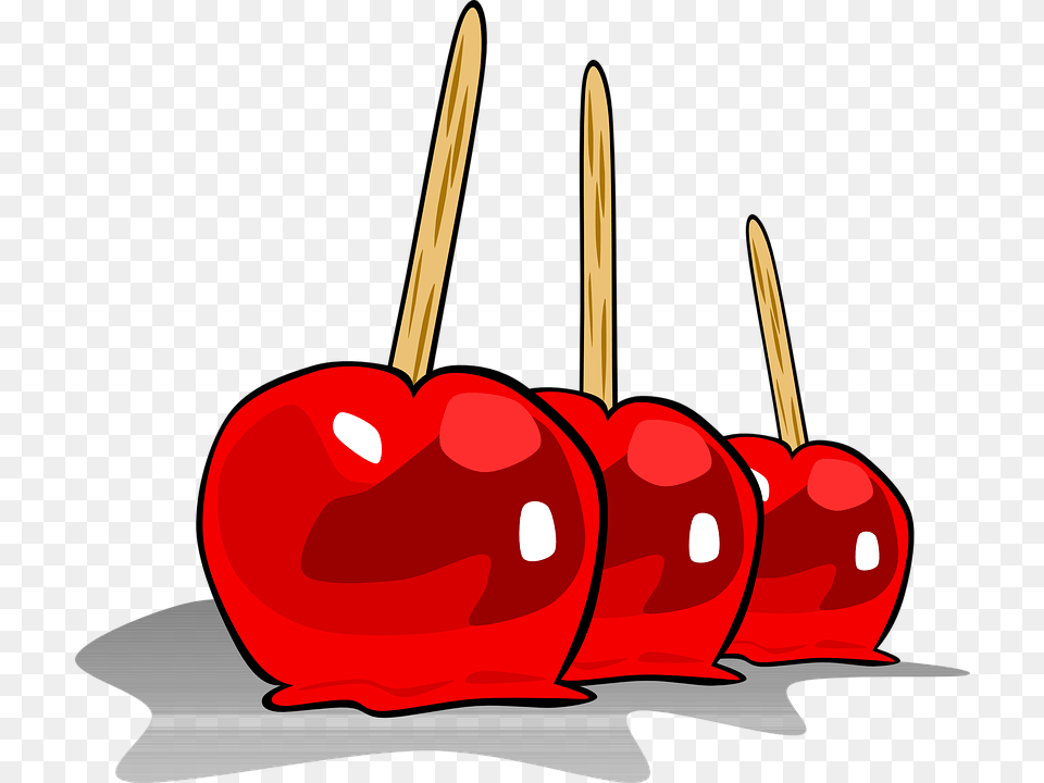 Animated Food Cliparts Shop Of Candy Apples Clipart, Fruit, Produce, Plant, Cherry Free Png