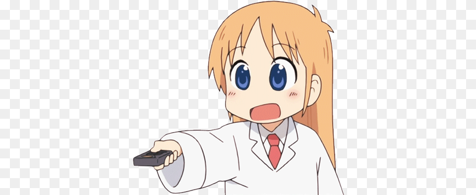 Animated Gif About Girl In Nichijou Hakase Nichijou Gif, Comics, Publication, Book, Clothing Free Transparent Png