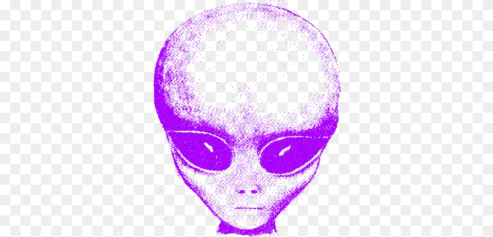 Animated Gif About Transparent In Aliens By Romi Ding Grey Alien Black And White, Purple, Adult, Person, Man Free Png Download