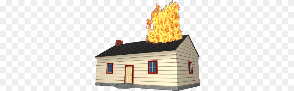 Animated Gif About Tumblr In Wathever By El Diablo Small Fire House Cartoon, Flame, Bonfire, Architecture, Building Png Image