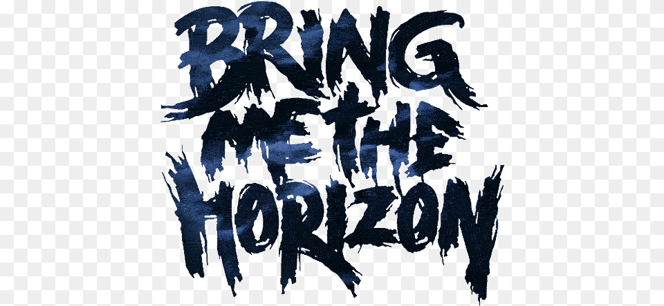 Animated Gif In Bring Me The Horizon Bring Me The Horizon Logo Transparent, Art, Text, Wood, Handwriting Png Image