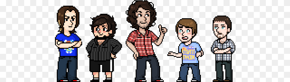 Animated Gif In Pixel Collection By U2025winonau2025 Game Grumps Pixel Art, T-shirt, Person, Clothing, People Png