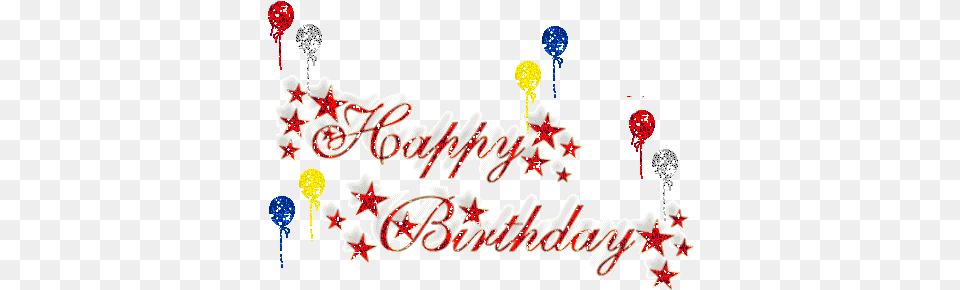 Animated Gifs Happy Birthday Cake Balloons Clowns Happy Birthday Glitter Gif, Candy, Food, Sweets, Lollipop Free Png Download