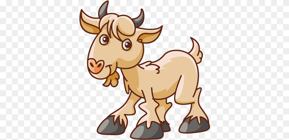 Animated Goat Transparent Goatpng Images Goat Clipart Transparent Background, Livestock, Animal, Mammal, Pig Png