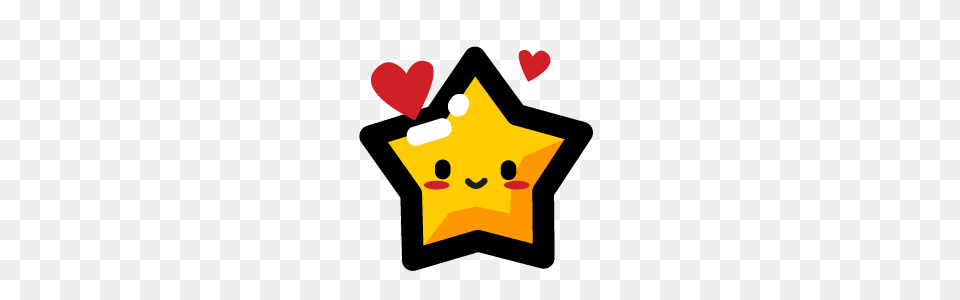 Animated Happy Star Stickers For Imessage, Symbol, Star Symbol Free Png Download