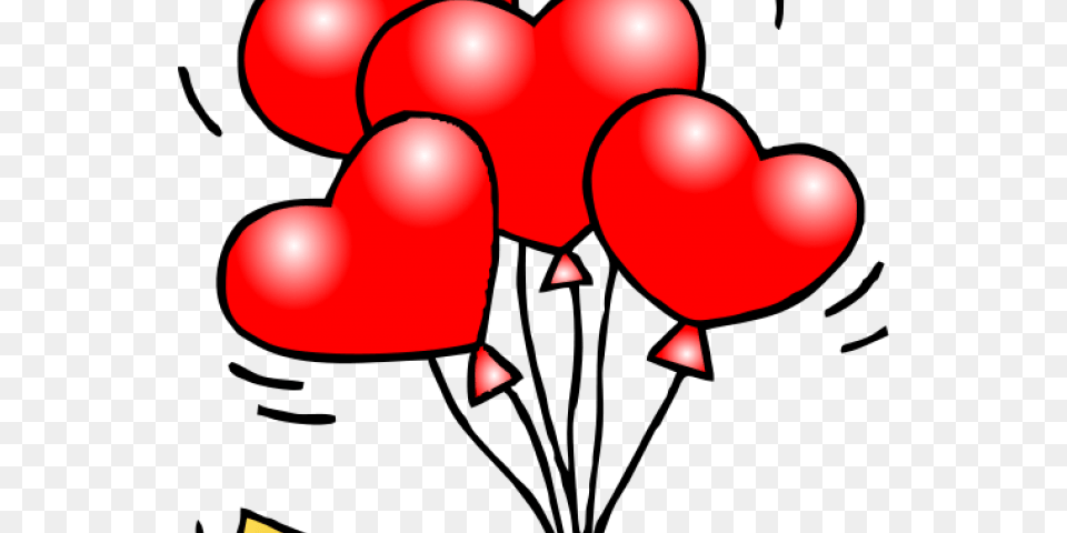 Animated Heart Clipart Small Heart Clip Art, Balloon Free Png