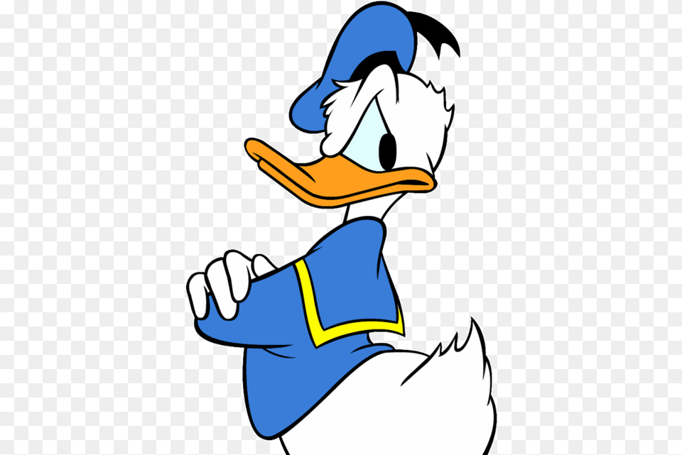 Animated Heroes Classic Disney Duck Donald Angry, Clothing, Hat, Person, Cartoon Free Transparent Png