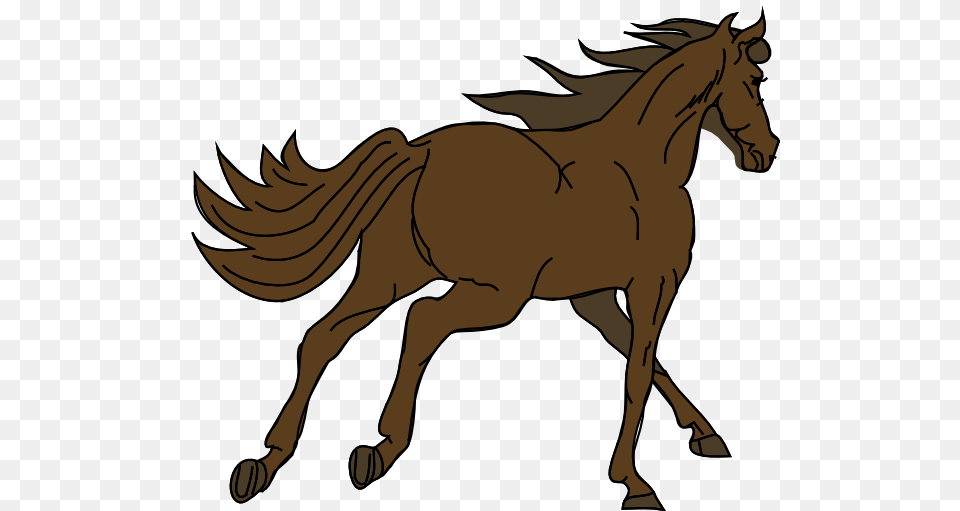 Animated Horse Clip Art, Animal, Colt Horse, Mammal, Person Png